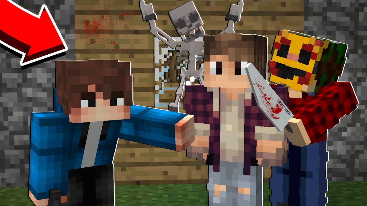 😱DO'STIMNI MANIAK USHLAB OLDI | MINECRAFT UZBEKCHA