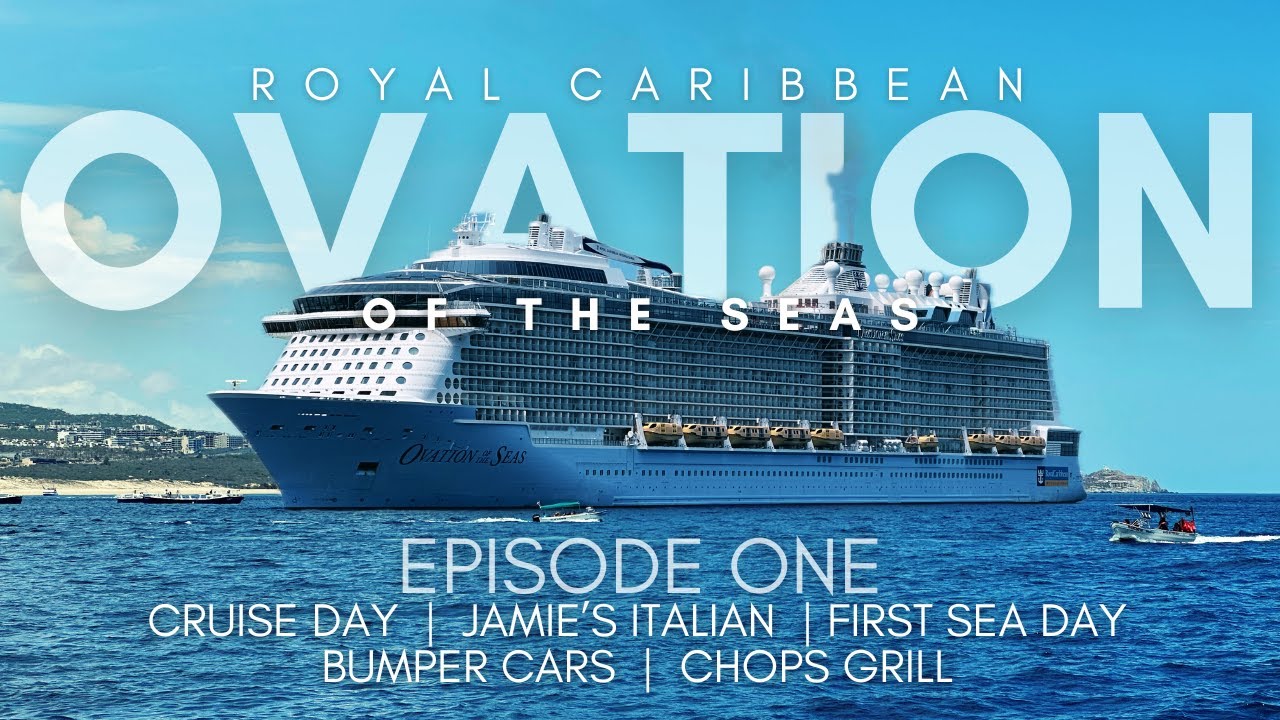 Royal Caribbean Ovation of the Seas - It's Cruise Day! Our first two days onboard.