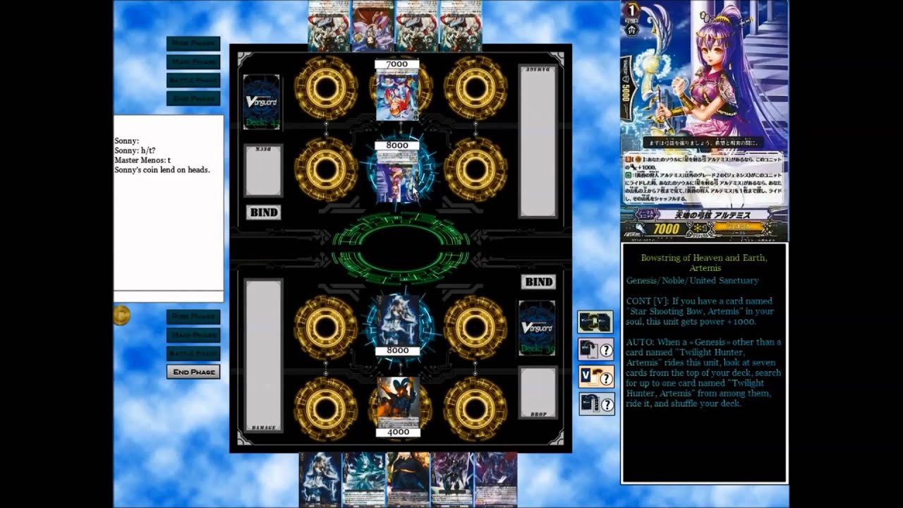 Cardfight!!! Vanguard - Illusionary Revenger, Mordred Phantom and Gust Blaster Dragon vs the Meta