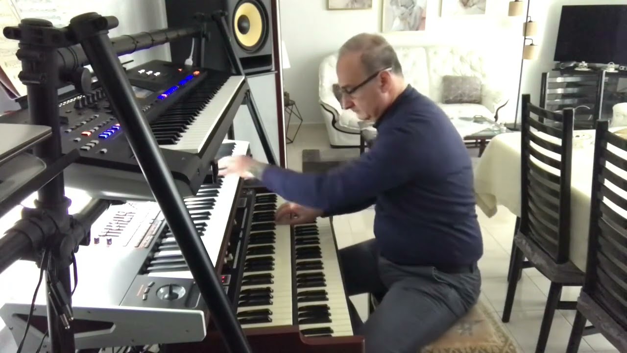🌈Una carezza in un pugno(Adriano Celentano)🌈Keyboard Yamaha Genos/Korgpa4x/ Hammond Skx