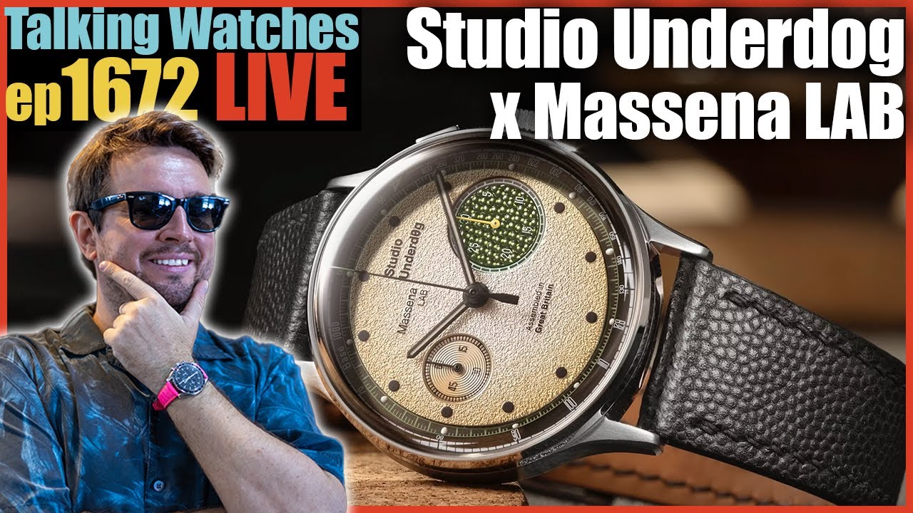 Dom P&eacute;rignon Meets Chronograph 🥂🎯 | Studio Underd0g &times; Massena LAB Drop | Talking Watches ep1672