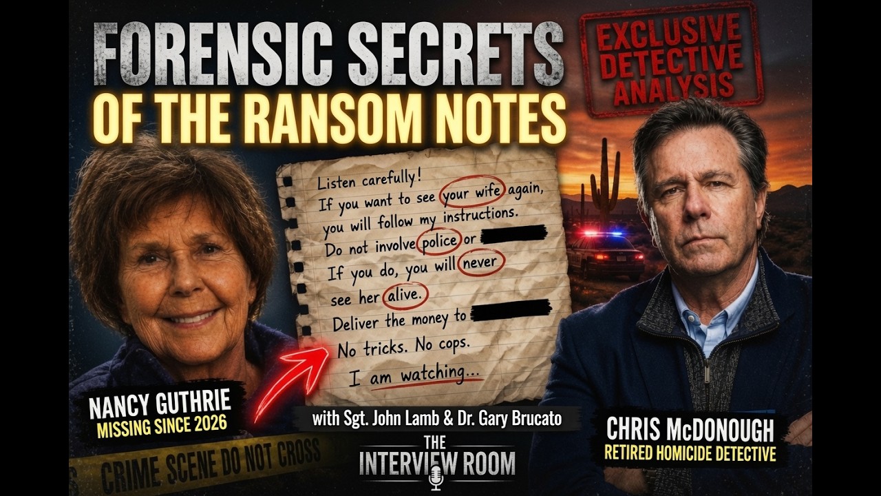 Forensic Secrets of the Ransom Notes | The Nancy Guthrie Case &ndash; The Interview Room