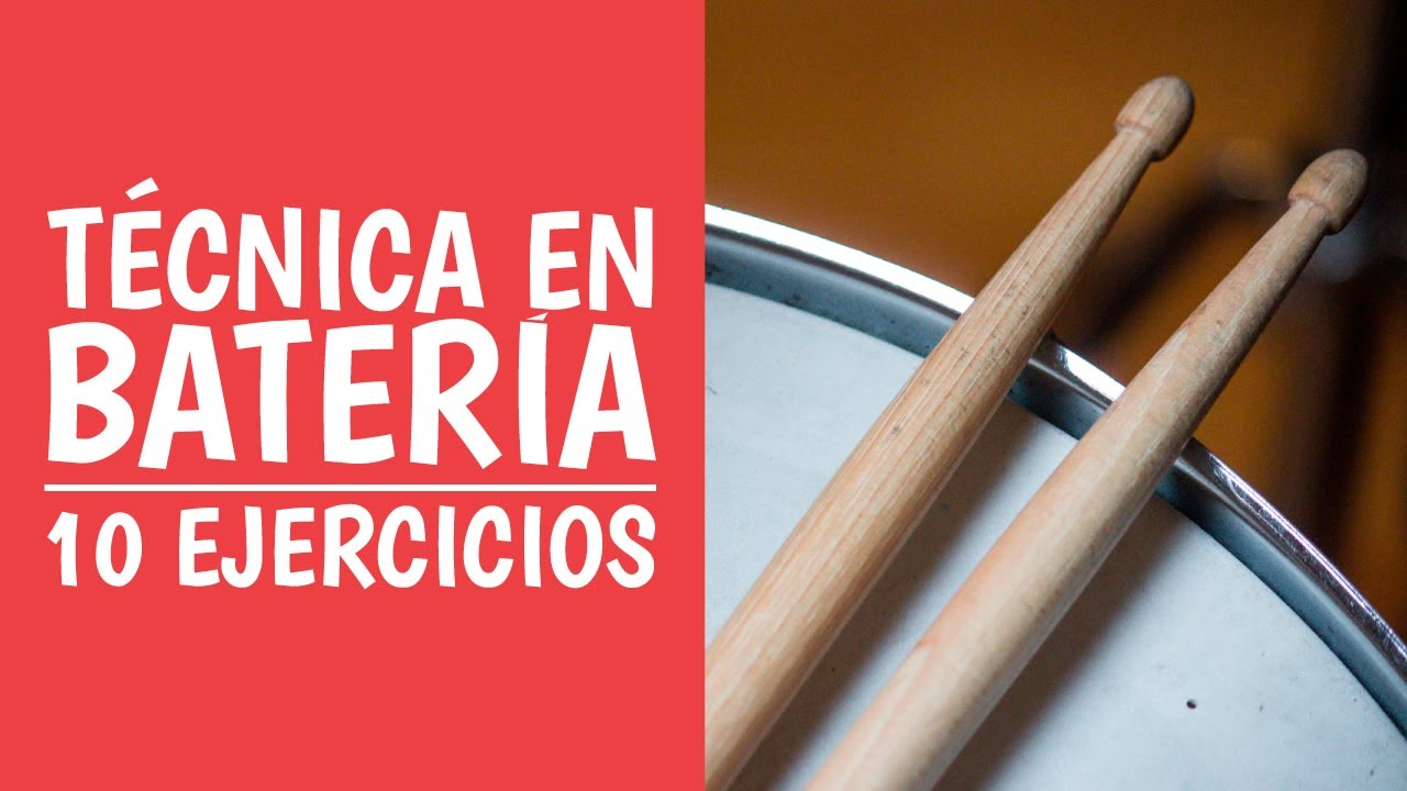 10 Ejercicios para Mejorar la Técnica en BATERÍA [¡Wow!]