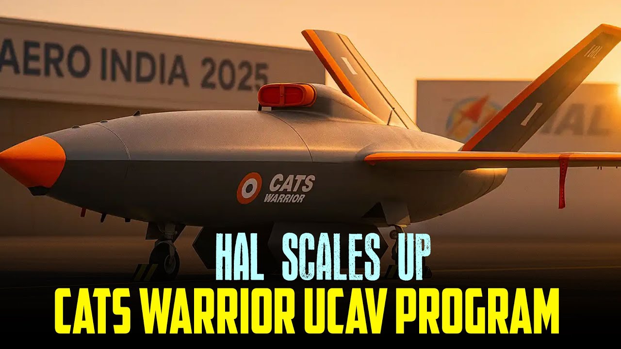HAL's CATS Warrior Program Expands with 10-Ton Stealth Drone