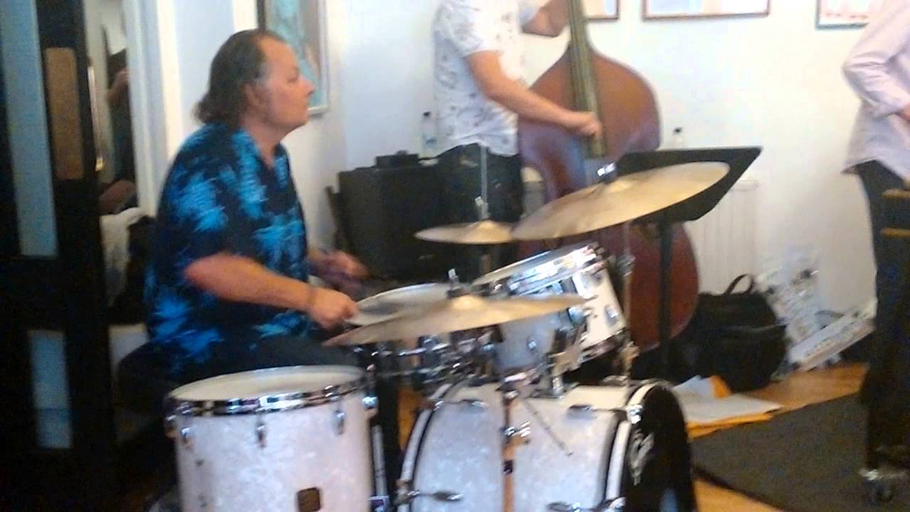 Ralph Salmins with the Anthony Kerr Trio at Royal College Of Music Percussion Festival