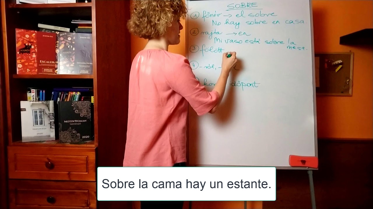 Spanyol pár percben 19. - A SOBRE jelentése és használata