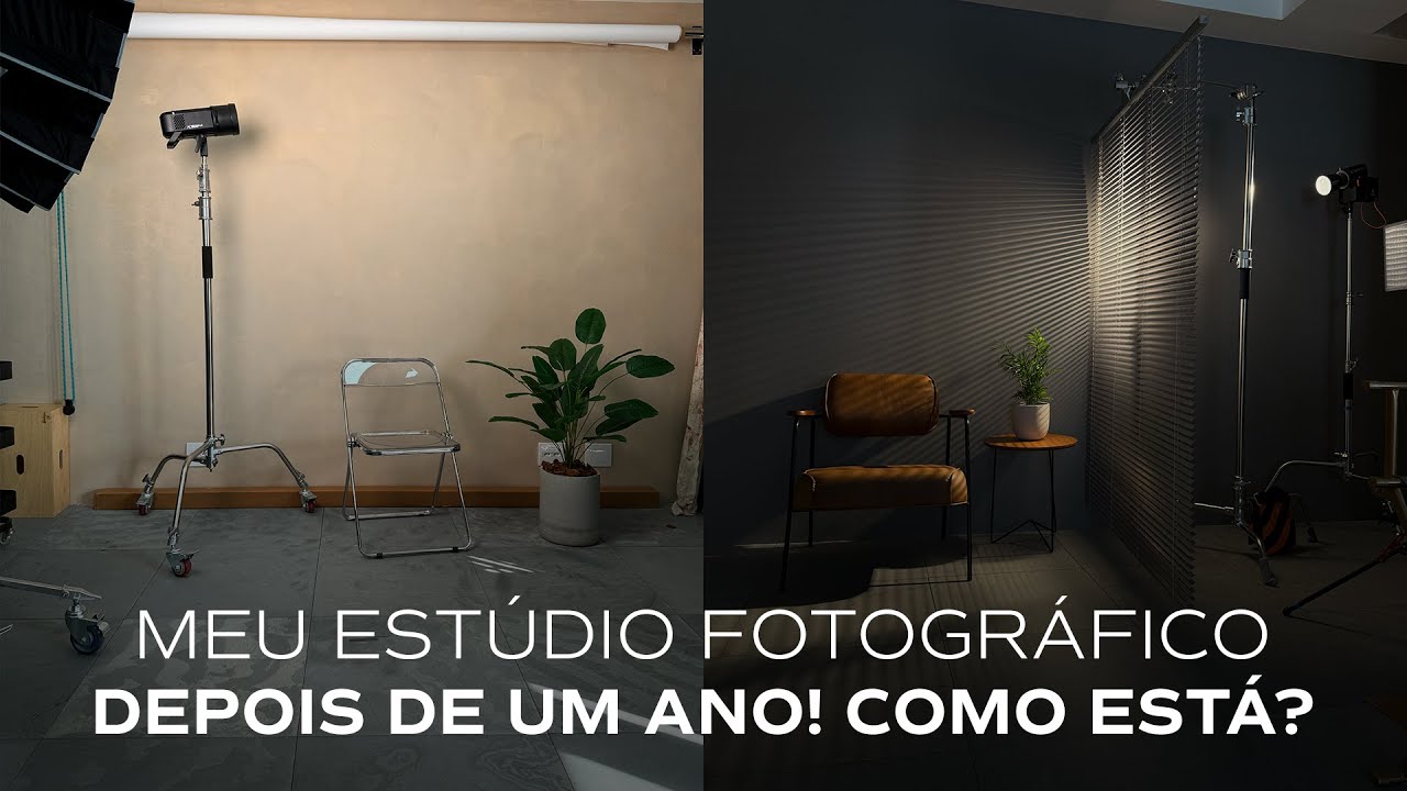 COMO ESTÁ MEU ESTÚDIO FOTOGRÁFICO DEPOIS DE 1 ANO?
