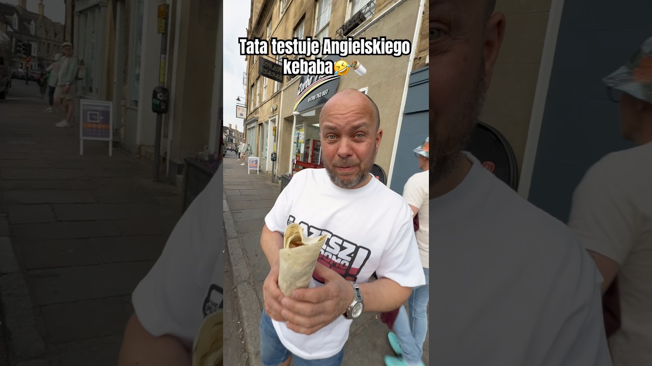 Tata testuje Angielskiego kebaba🤣 #dlaciebie #dlacb #polska #poland #kebab #polishmemes