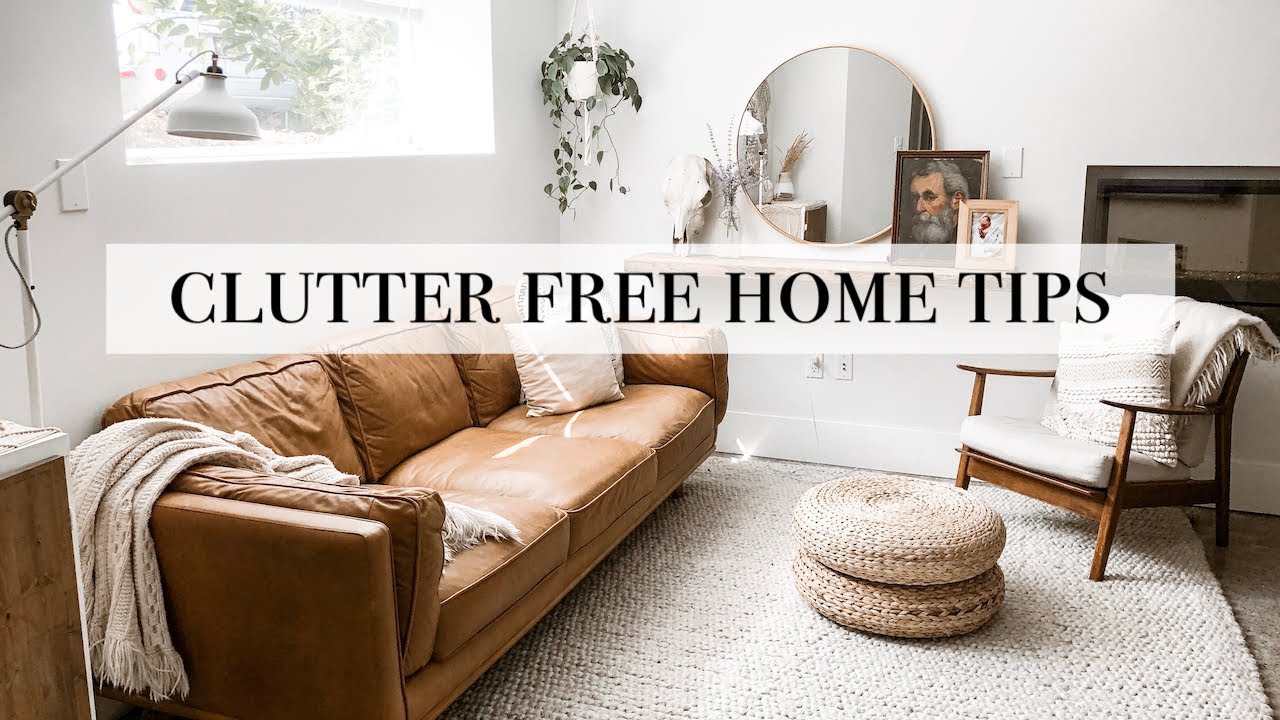 Clutter Free Home Tips & Habits
