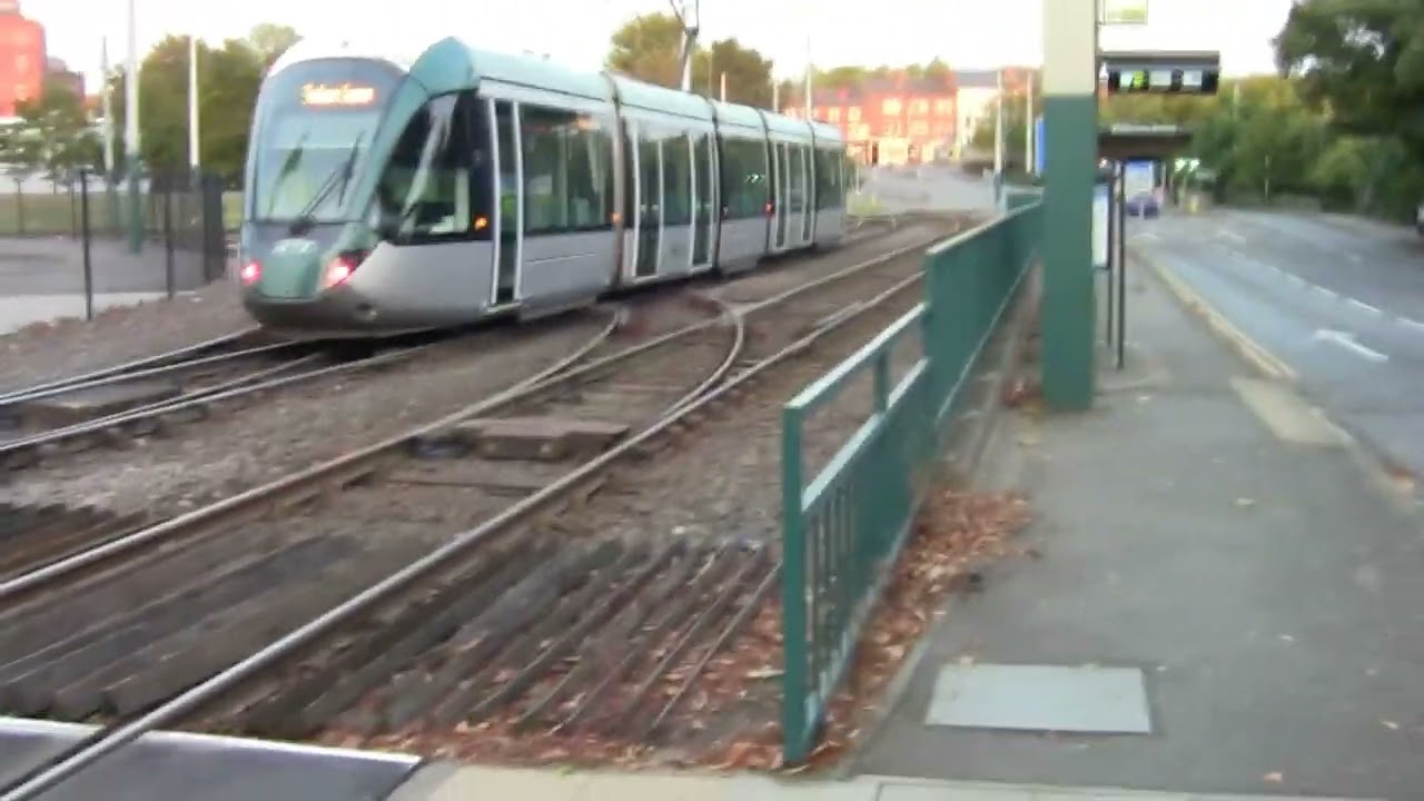 Nottingham Trams evening 20240909