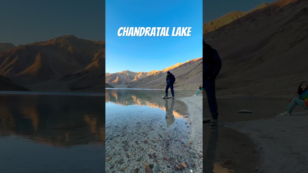 Chandratal Lake | Hampta Pass  | Spiti #hamptapasstrek #chandratal #chandratallake #himalayanbuff