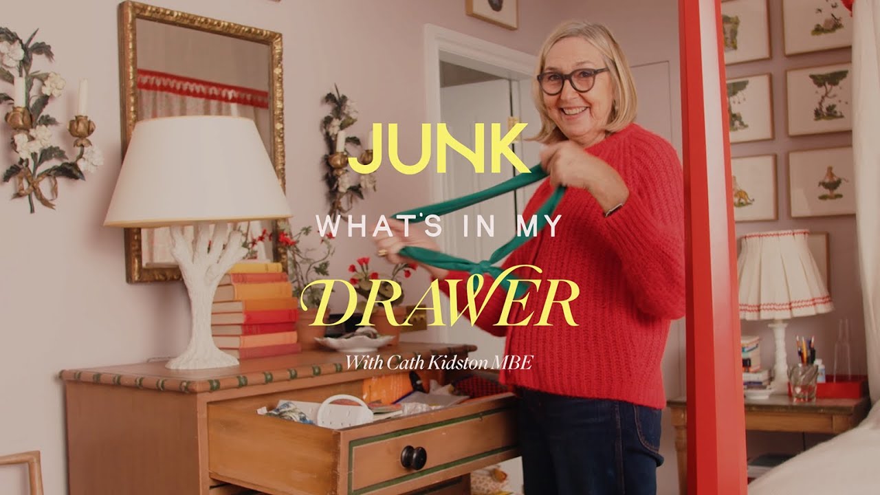 What's in my Junk Drawer | Episode One with Cath Kidston MBE