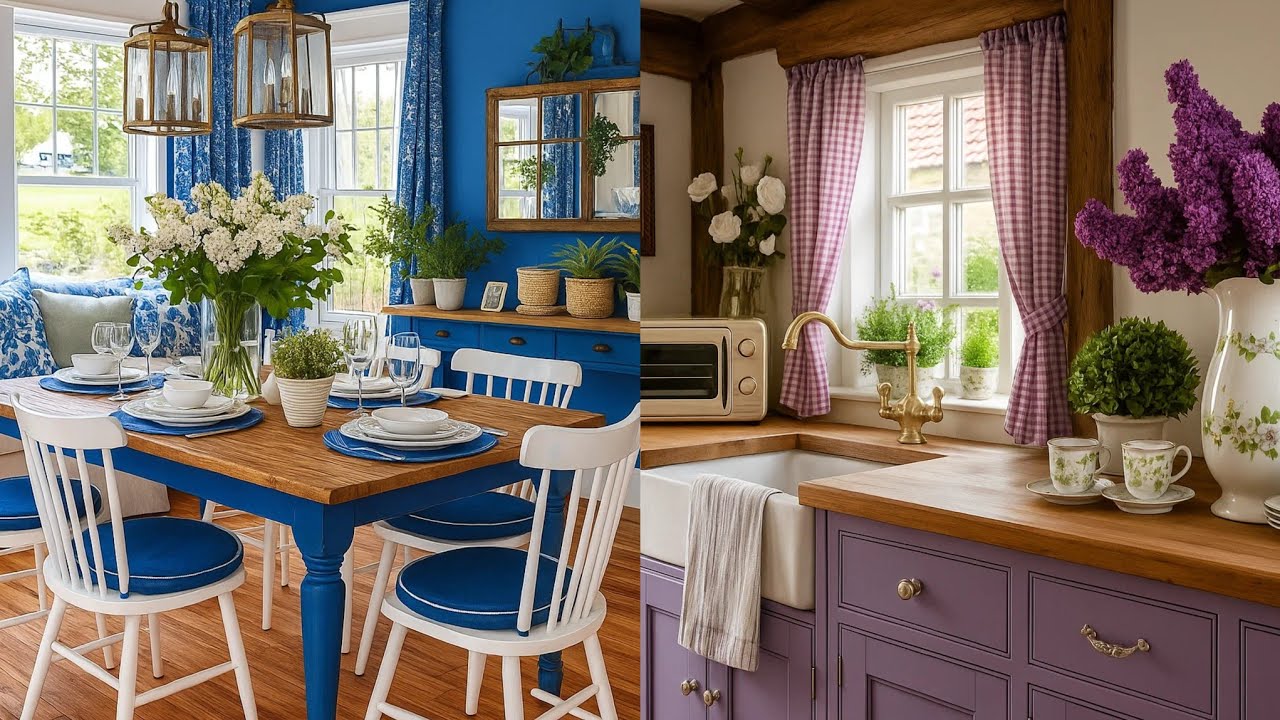 Small Cottage Kitchen Makeovers : Shabby Chic & Country Style Inspirations 