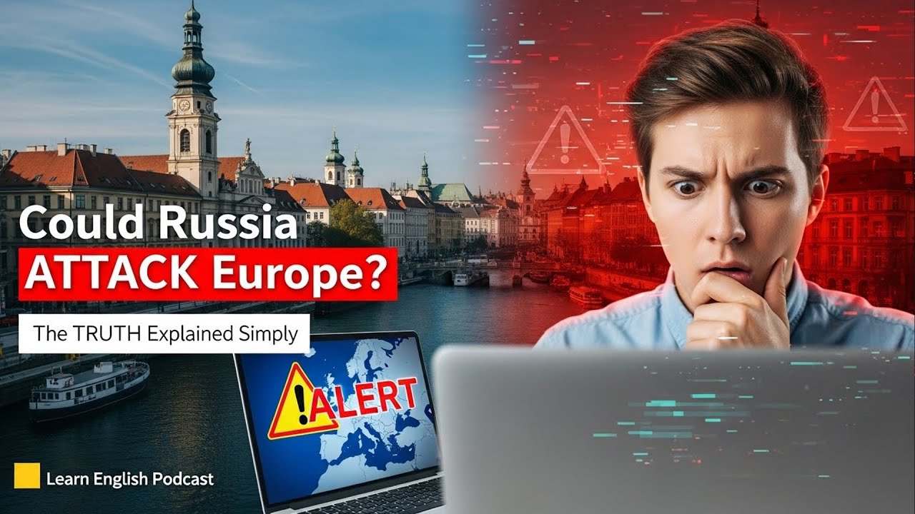 Could Russia Invade Europe? Learn English (A2–B1) While Understanding the REAL Threat