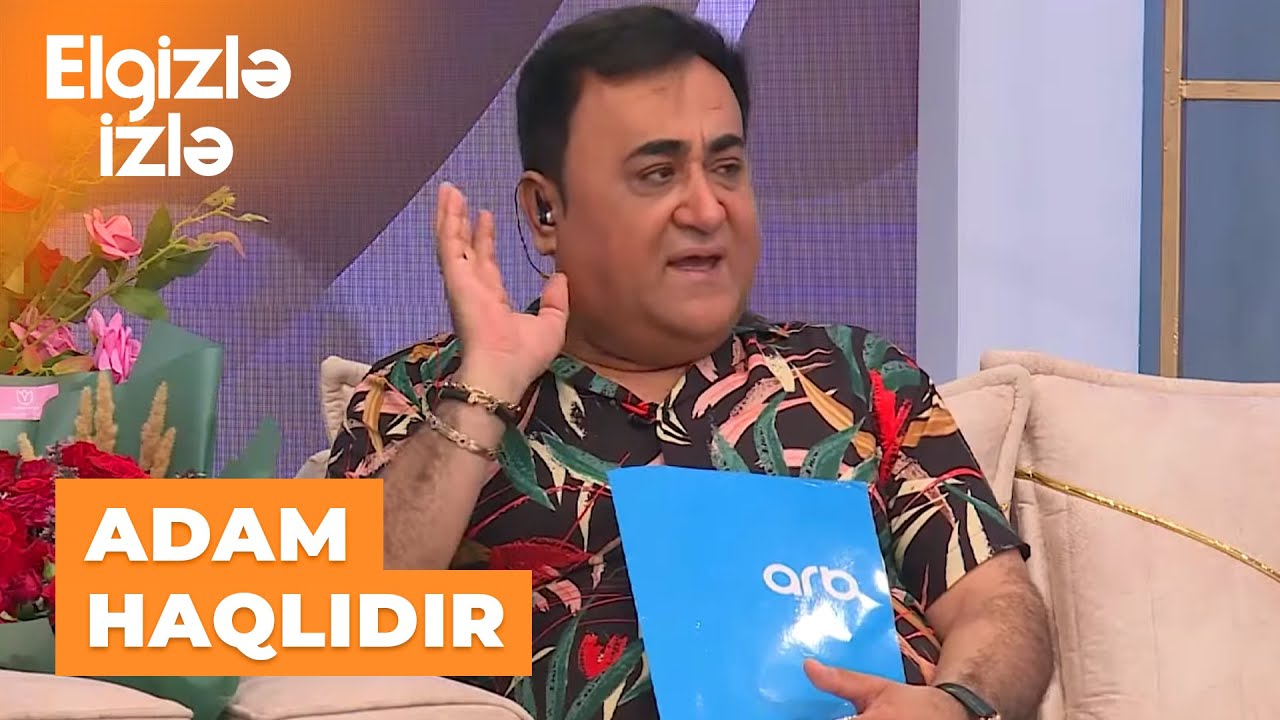 Elgizlə izlə | Elza Seyidcahan doğum günündə əsəbiləşib studiyanı tərk etdi