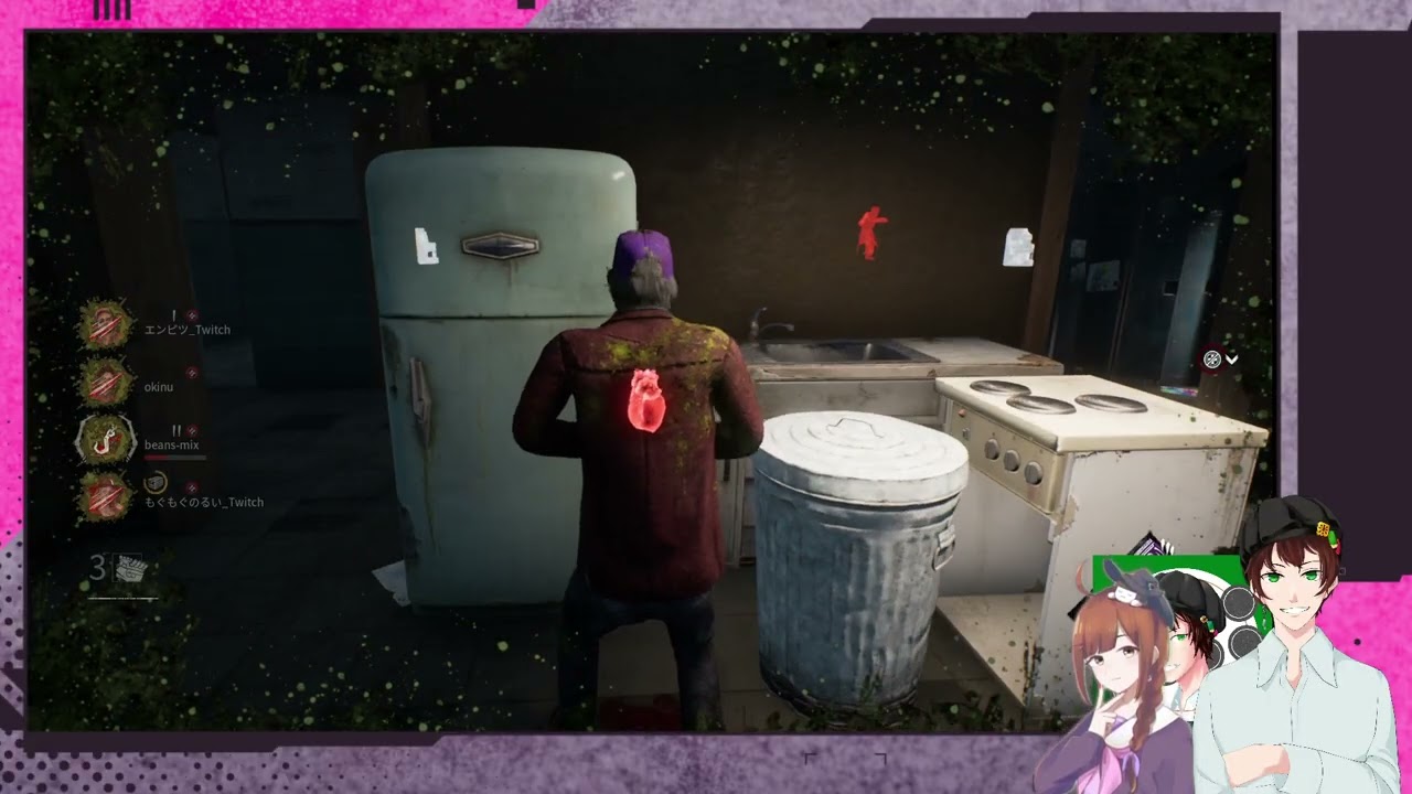 【DbD】自分達のパーク3日で300個当てるまで帰れません！カオスシャッフル