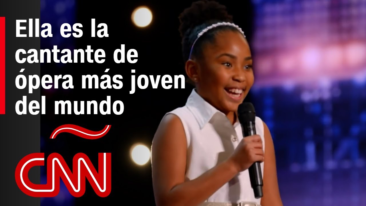 Mira la interpretaci&oacute;n de la cantante de &oacute;pera m&aacute;s joven del mundo