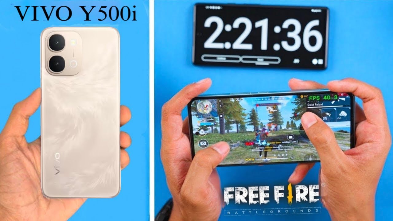 Vivo Y500i 5g Free Fire Test | Vivo Y500i 5g Gaming Test | Vivo Y500i 5g FF Gameplay | Vivo Y500i 5g