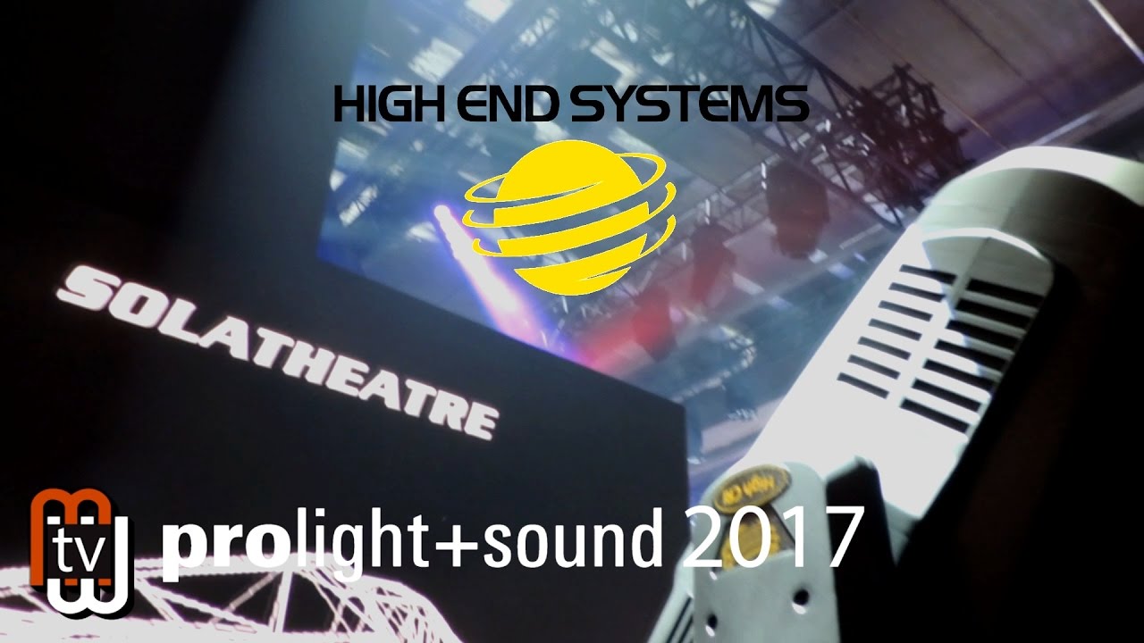 Solatheater - Cветодиодный прожектор для театров (Prolight+Sound 2017)