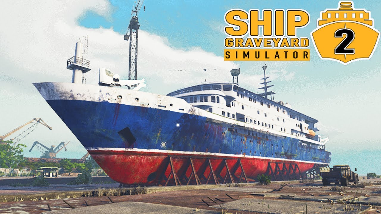 Распил Круизного Лайнера MV Janssonius - Floating Cities DLC - Ship Graveyard Simulator 2