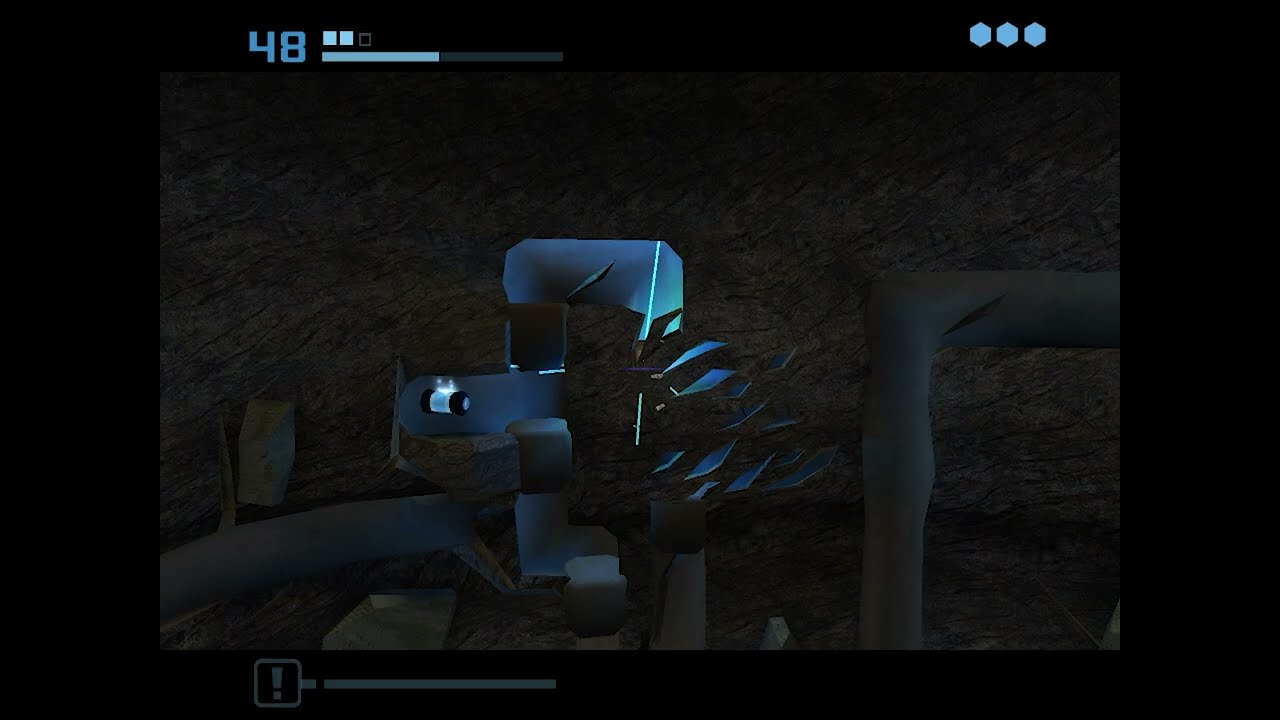 Metroid Prime 2 Echoes Energy Tank In the Tunnels by Agon Temple