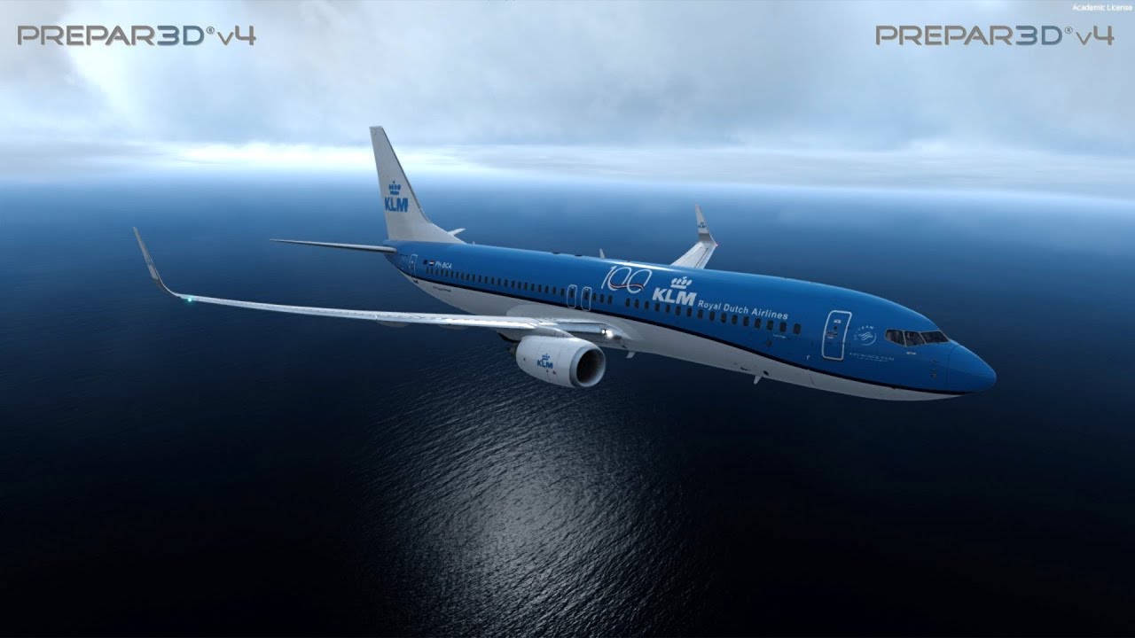 [Prepar3D V4.5] Strong 18 kts CROSSWIND landing runway 18R at Amsterdam Schipol !
