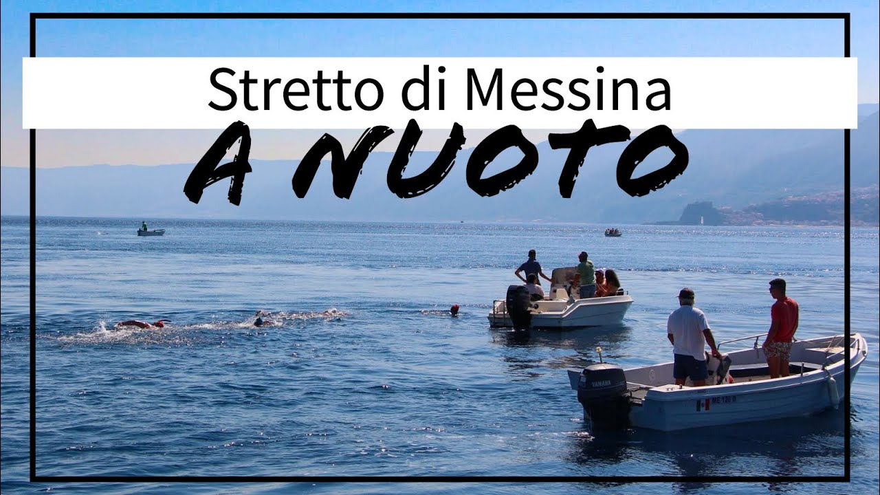 Ho attraversato lo Stretto di Messina a nuoto