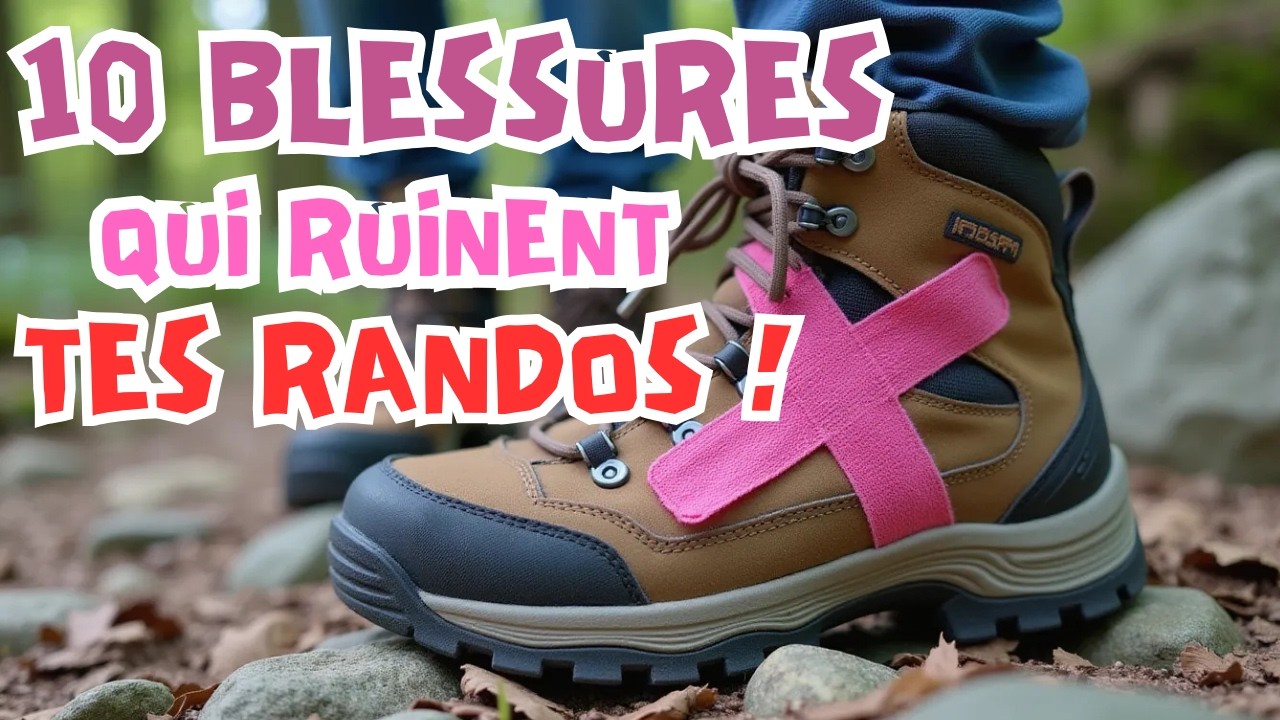 Les 10 blessures les plus fréquentes en randonnée (et comment les éviter)!