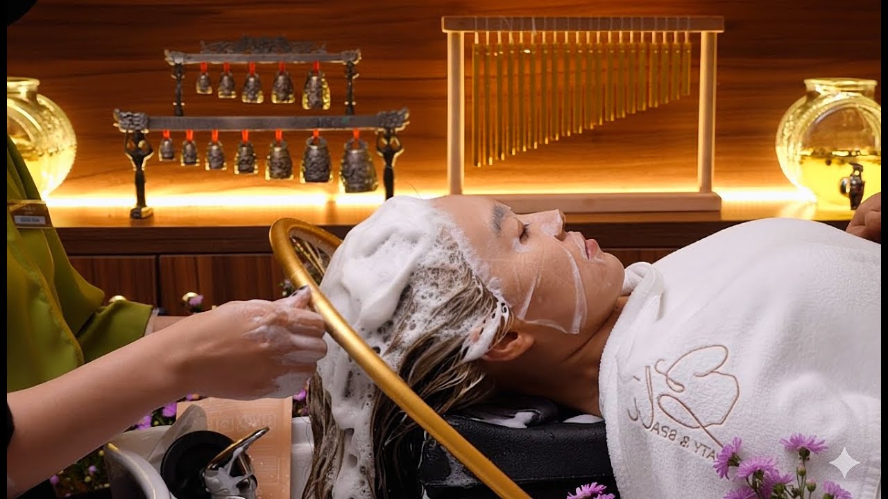 ASMR Head Spa Pure Relaxation in Vietnam (Revisit the most viral Head Spa)