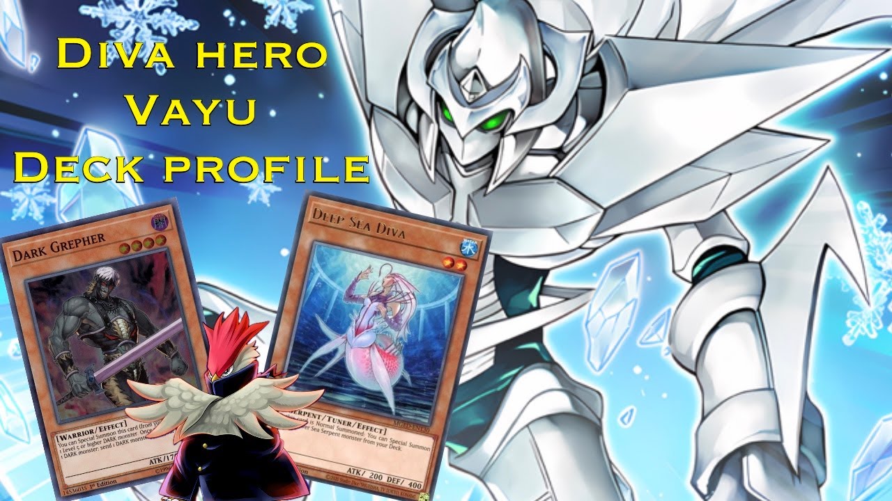 DIVA HERO VAYU?! Yu-Gi-Oh! Edison Format DECK PROFILE / MY FOR FUN DECK