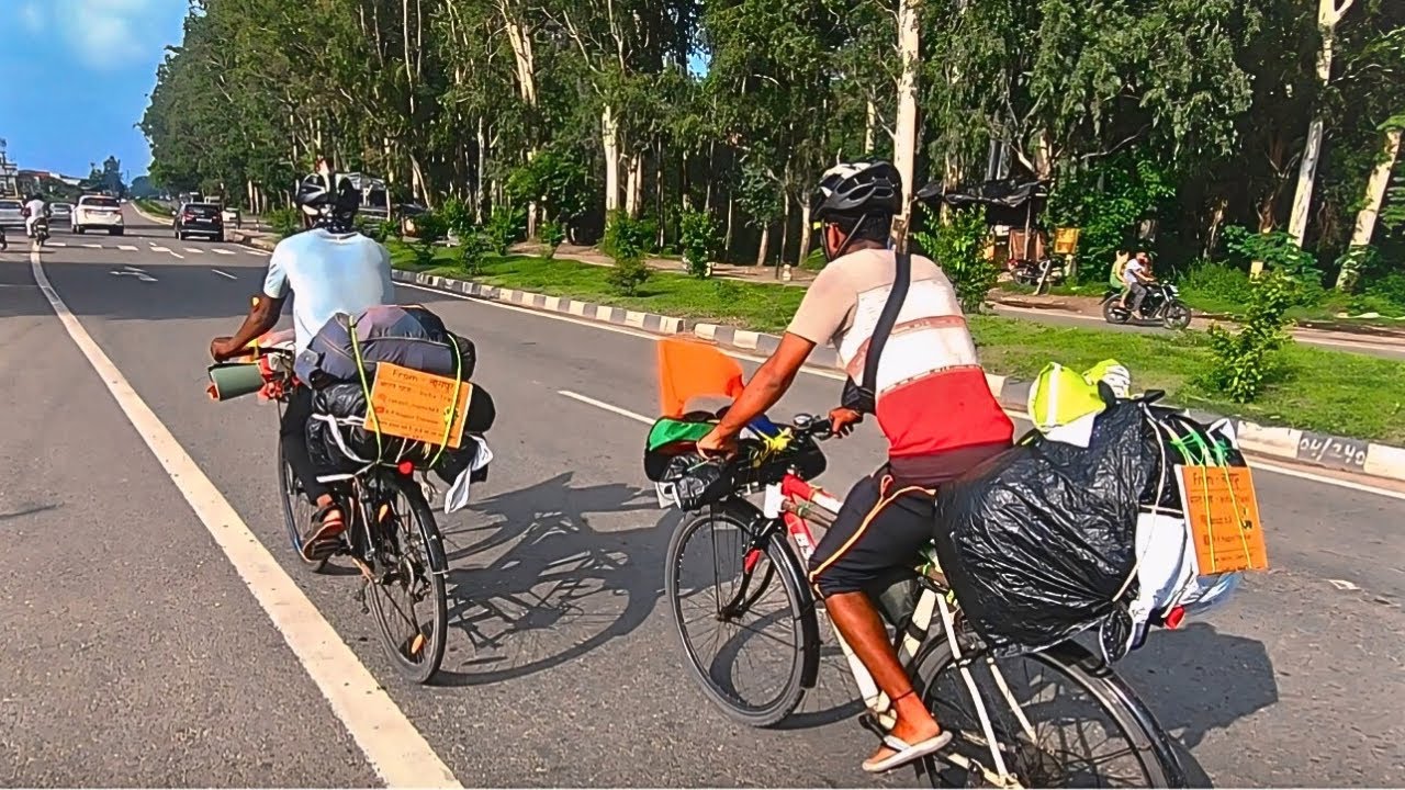 This Guys Are Cycling Around India 🇮🇳