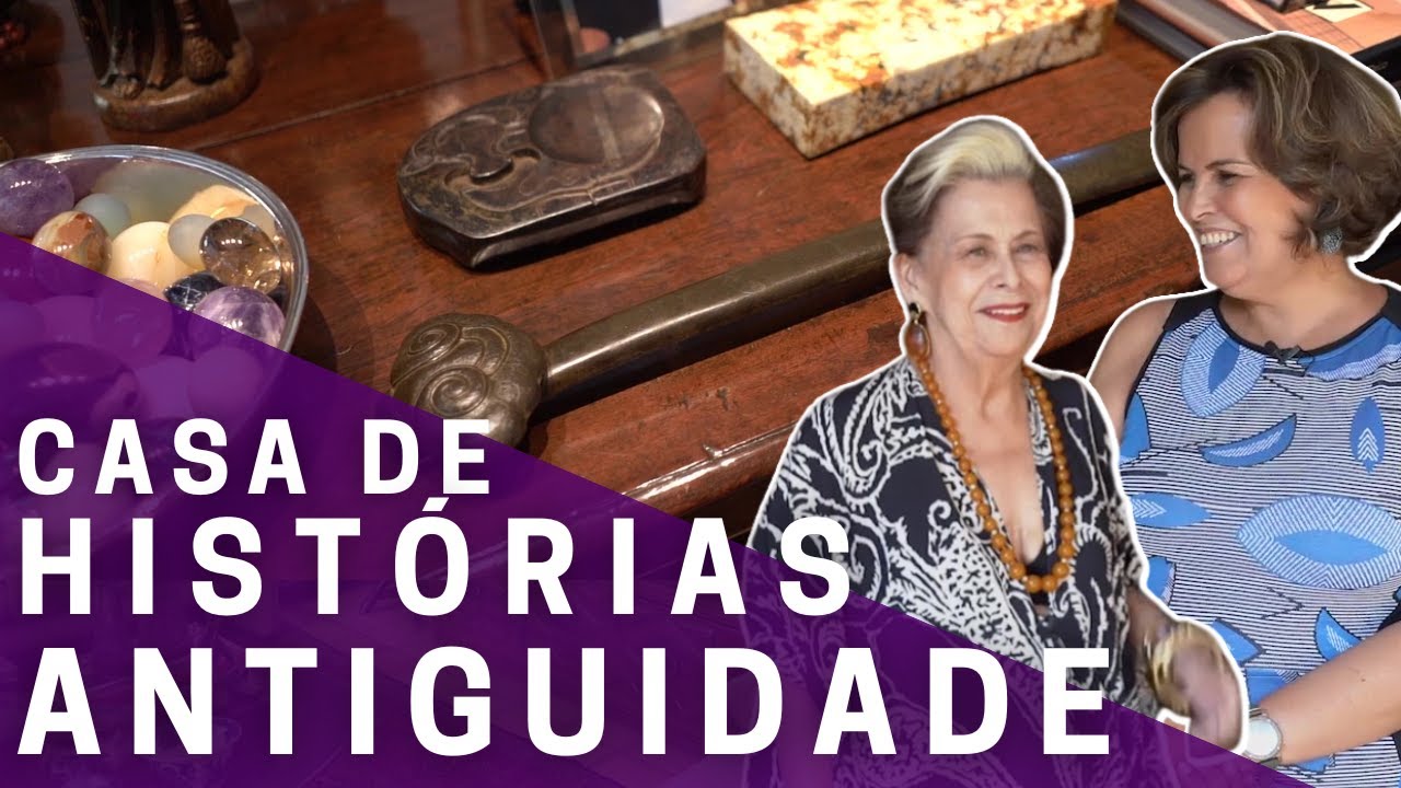 Uma vida dedicada às antiguidades e raridades do mundo todo, casa de Sandra Penna