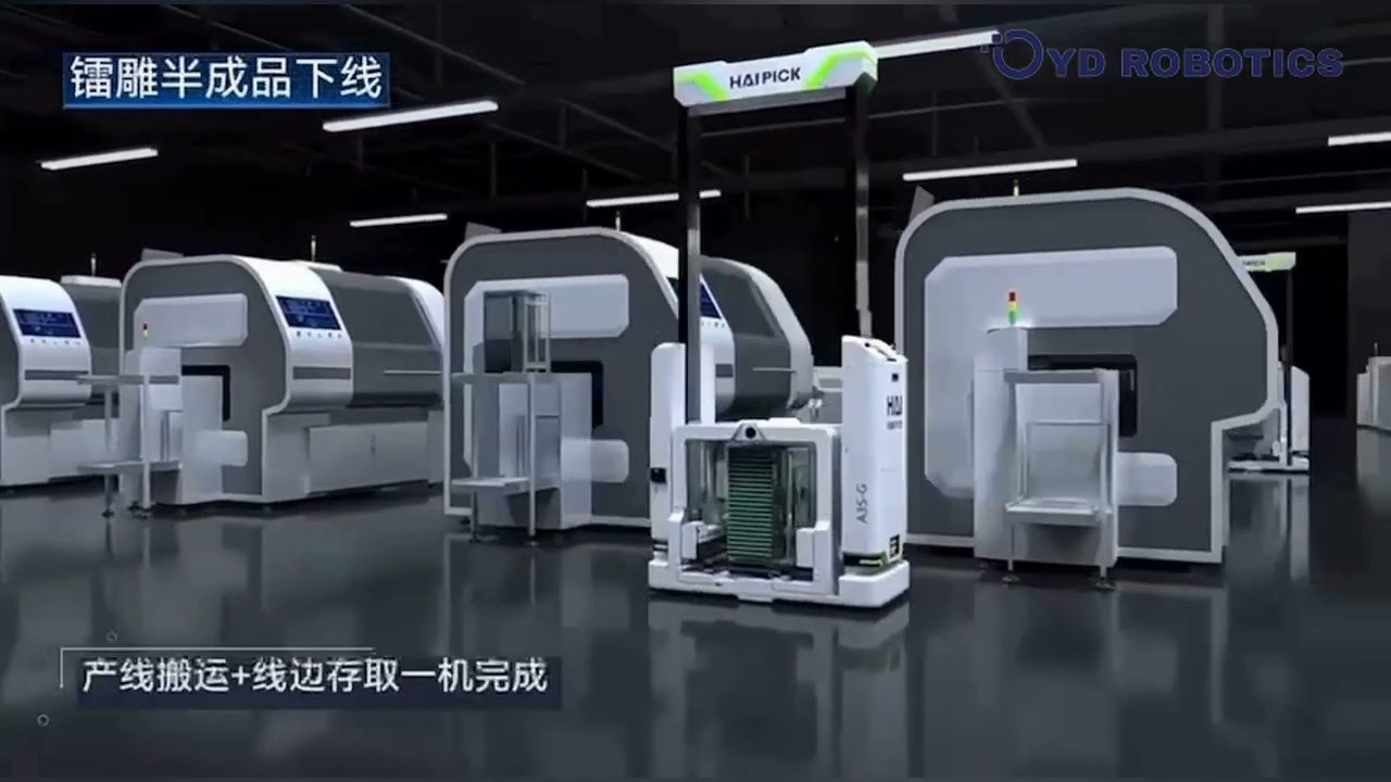 3C industry production and warehouse digitization solution | OYD ROBOTICS | VN