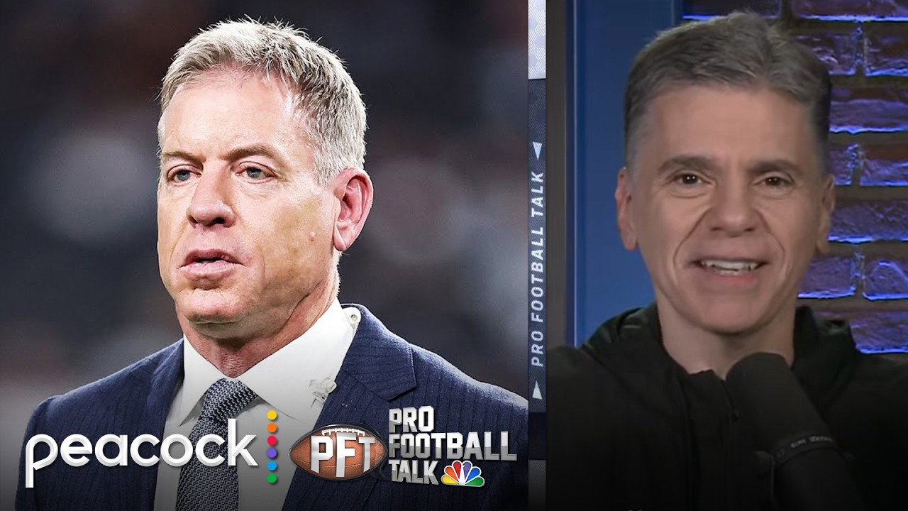 Troy Aikman addresses his role with the Miami Dolphins | Pro Football Talk | NFL on NBC