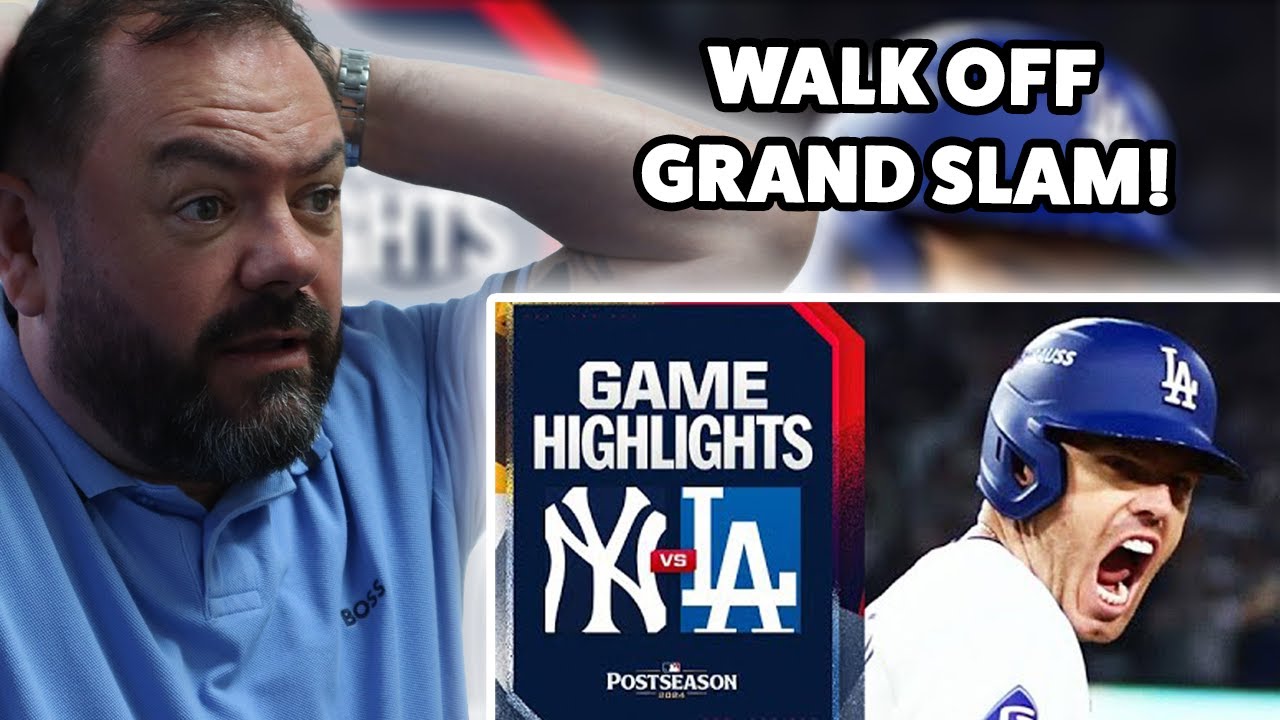 BRITS React to Yankees vs. Dodgers World Series Game 1 Highlights | MLB Highlights