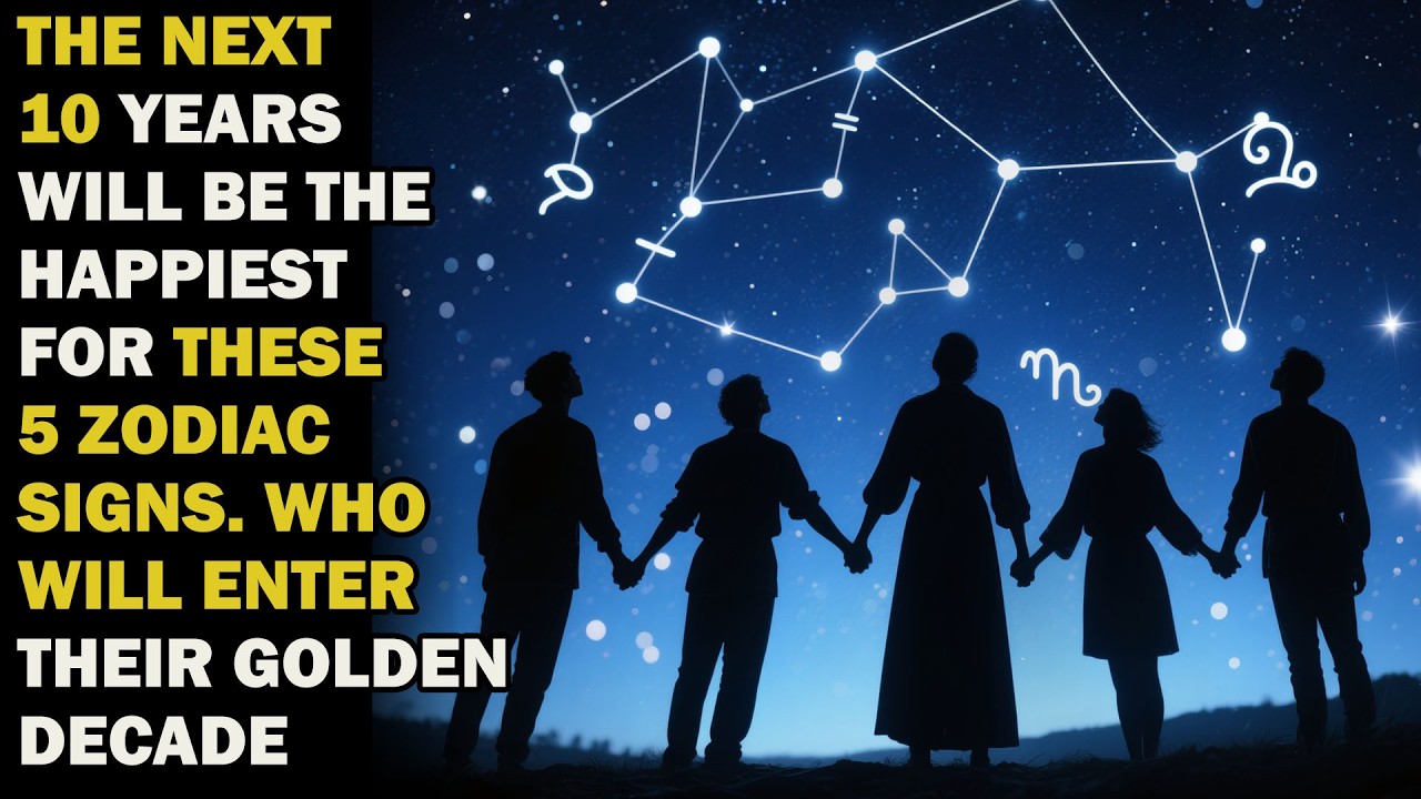 The Next 10 Years Will Be the HAPPIEST for These 5 Zodiac Signs. Who WILL Enter Their Golden Decade