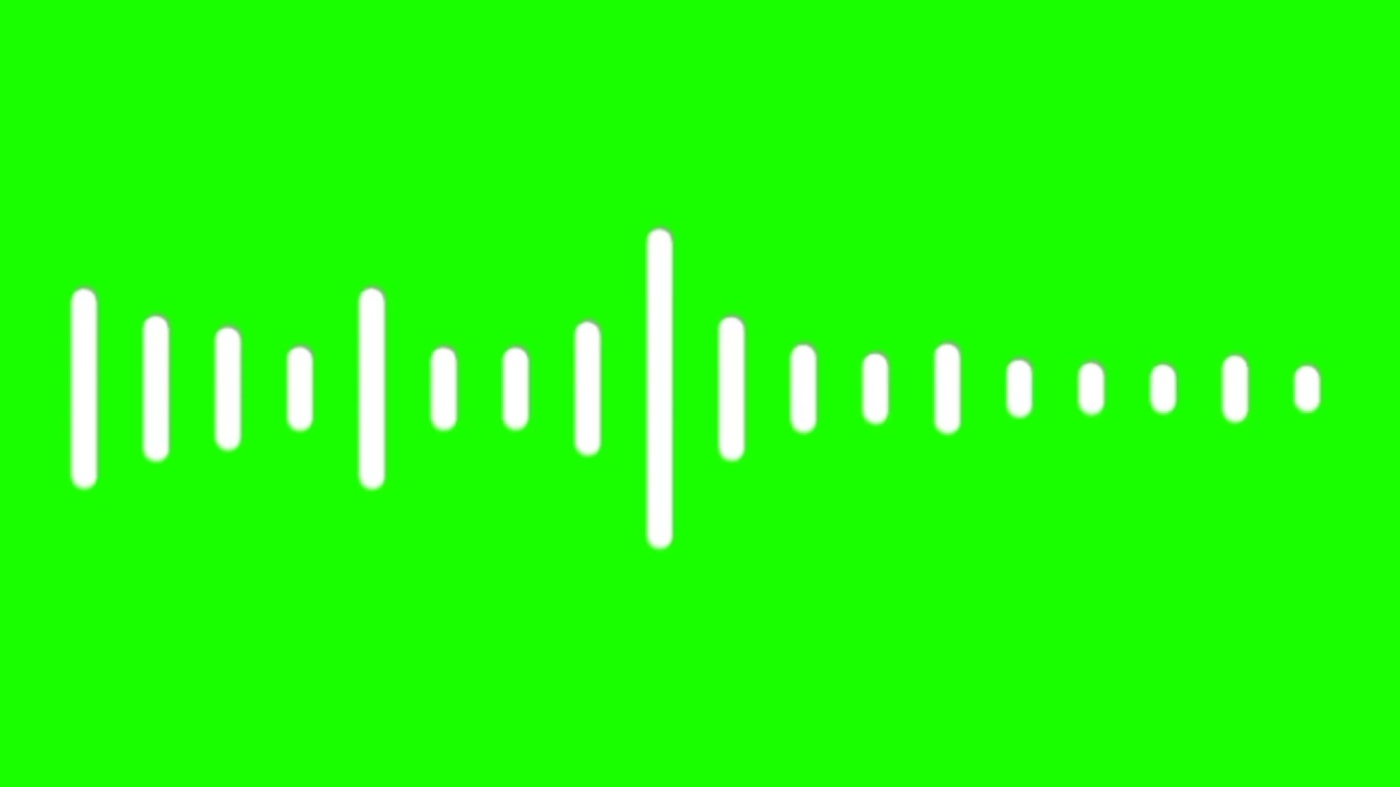 Green Screen Audio Spectrum No Music Free  #music #king #love #king