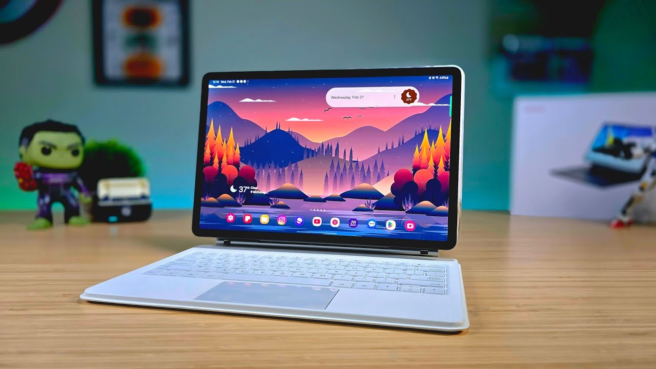 Ваш Samsung Galaxy Tablet S оснащен волшебной клавиатурой! Клавиатура DOQO Maglev