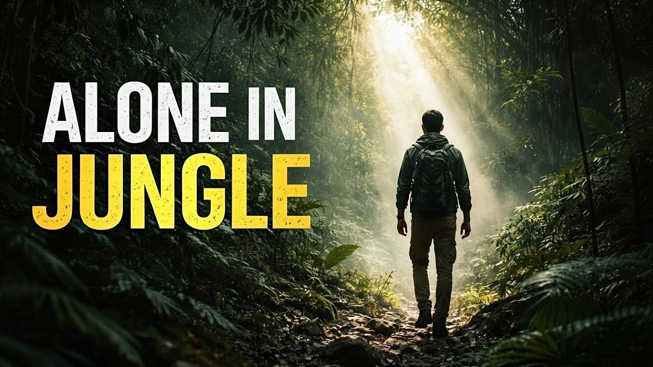 Alone in the Jungle 🌿 15 Minutes Silent Survival Journey | Realistic ASMR