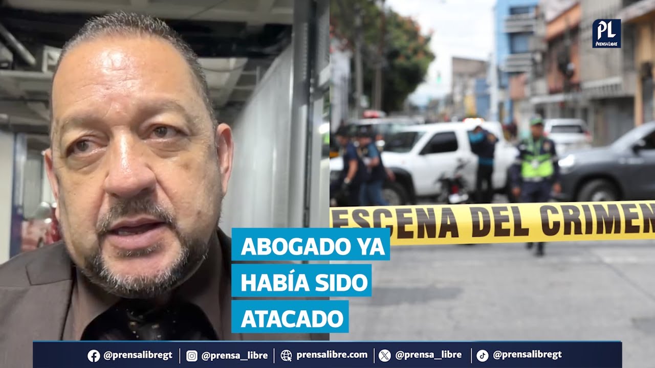 Abogado Edwin Mayen, asesinado en zona 1, defendió a Baldetti, a “El Lobo” y a María Marta Castañeda