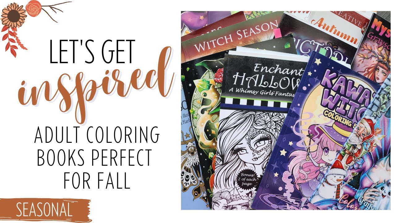 My Favorite Fall Adult Coloring Books