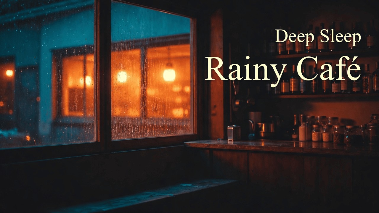 Relaxing Rainy Night Piano for Stress Relief & Sleep