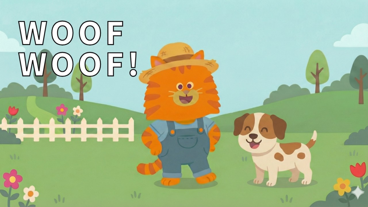 🐶 Woof Woof! Old McDonald Had a Farm (DOG) | Fun & Interactive English Song for Toddlers (0–3)