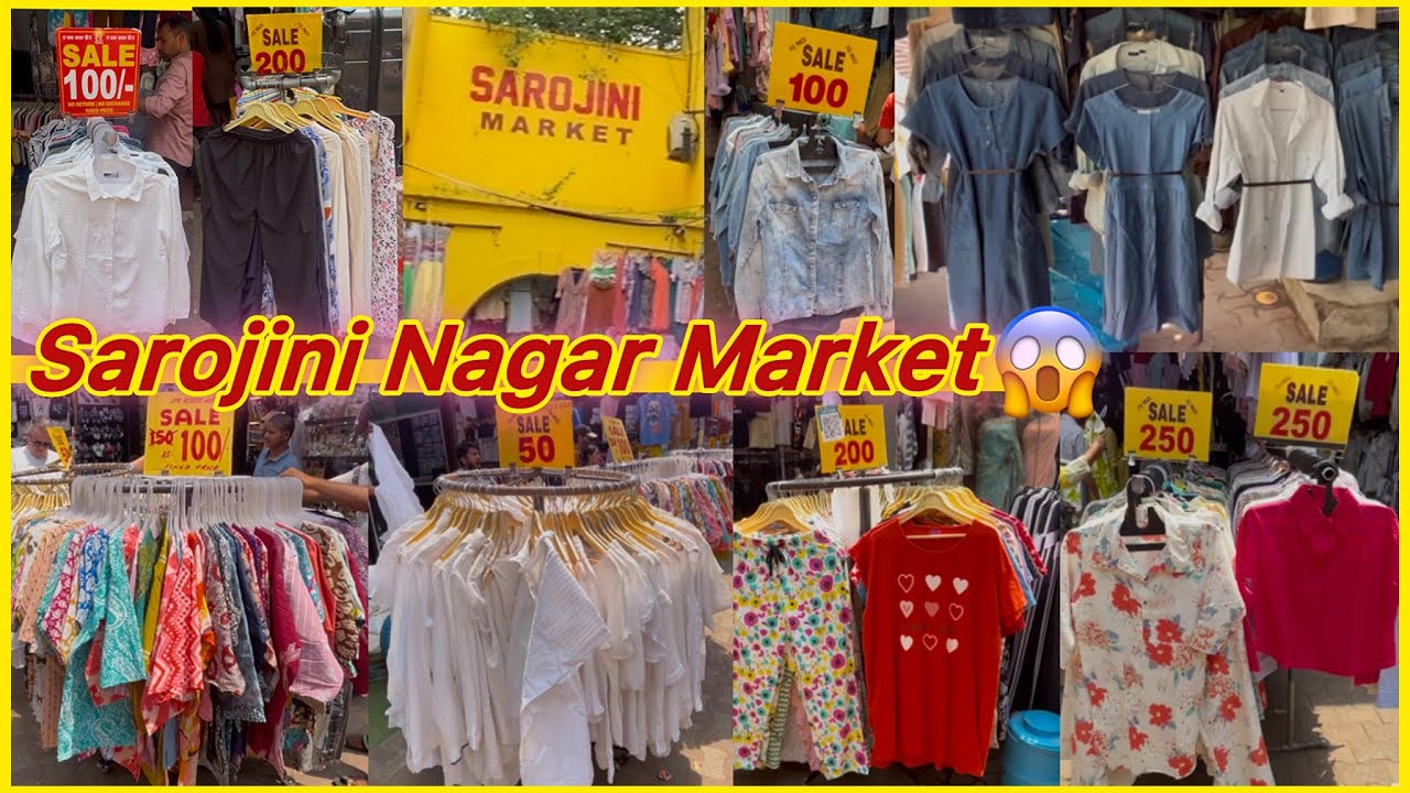 Sarojini Nagar Market Delhi 😱| May Summer Collection 📢😳| Latest Collection with Shop Number 2025❣️🛍️
