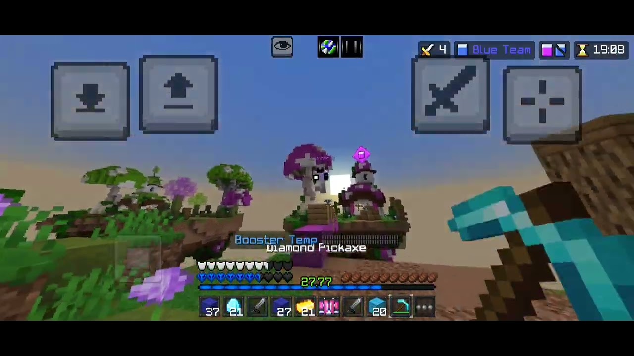 HIVE BEDWARS MOBILE GAMEPLAY