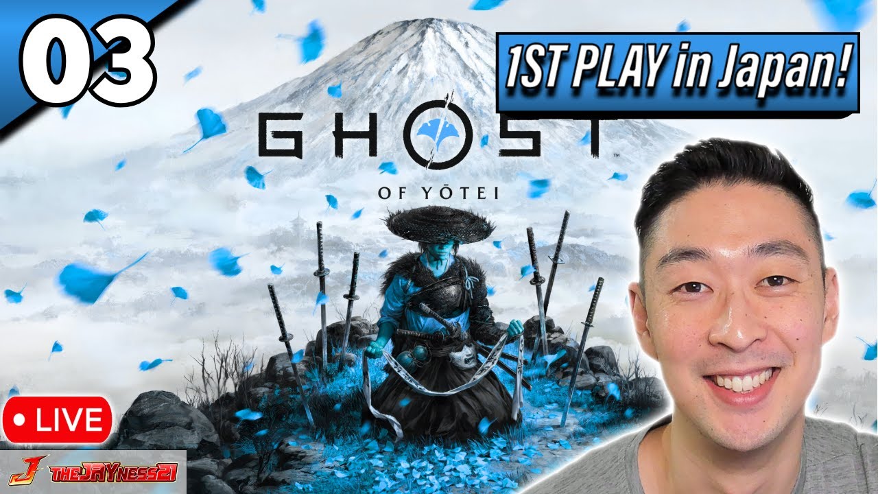 🔴 LIVE 🐺 Ghost of Yotei Pt 3 in Tokyo!