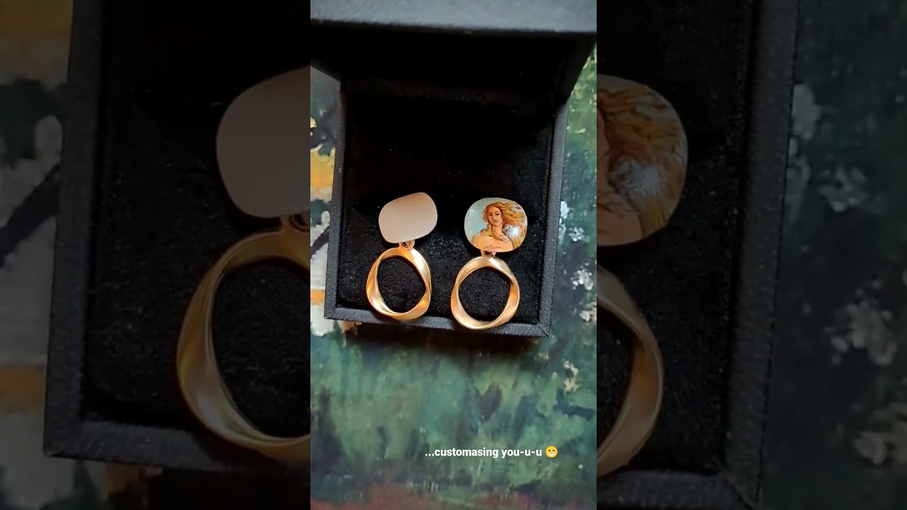 custom earrings .  do u like it?:)  #сustom #earringsdesign
