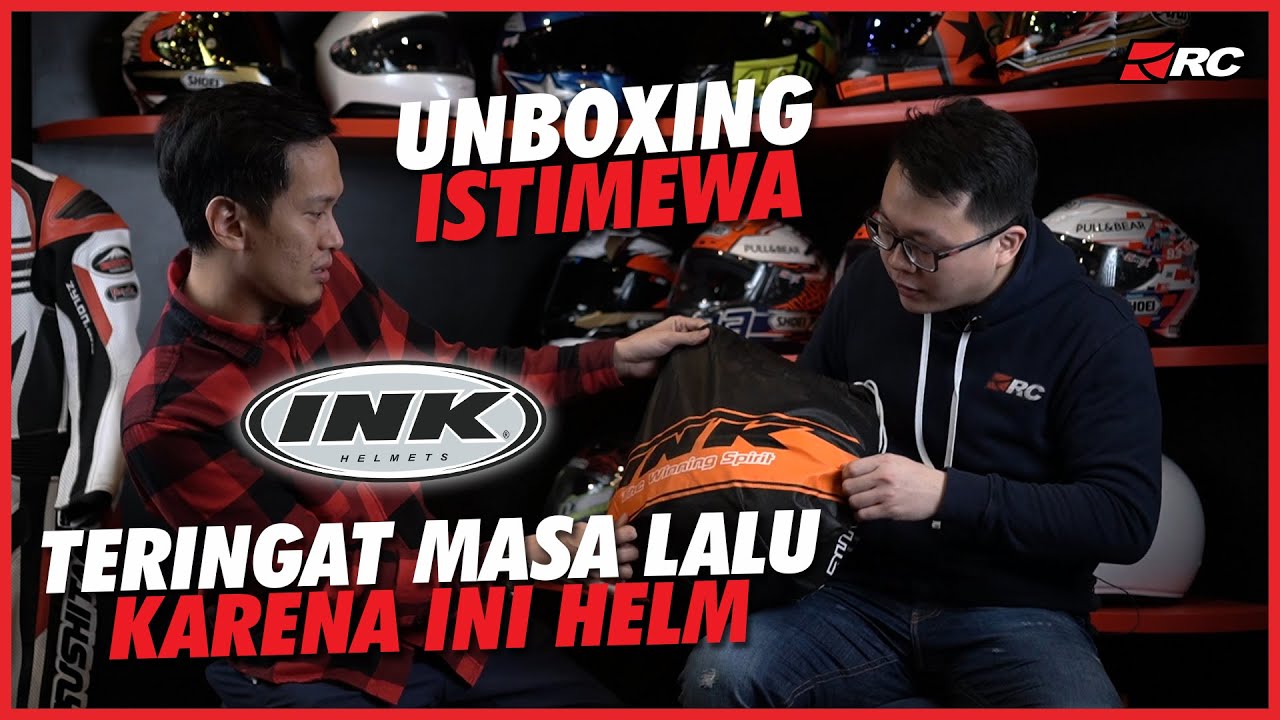 INK CL MAX, Helm Budget Pelajar Yang Mengingatkan Masa Lalu! - RC Unboxing -