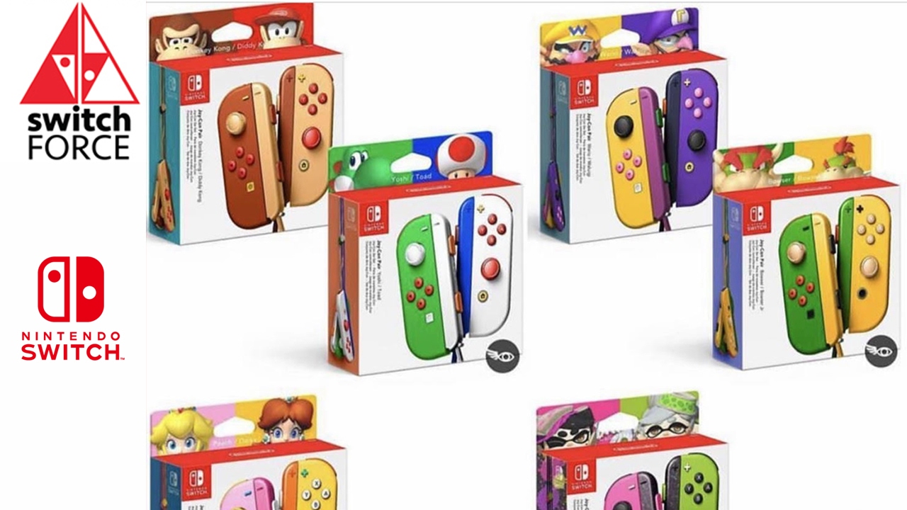 EPIC SWITCH JOYCONS!! Custom Fan Designs