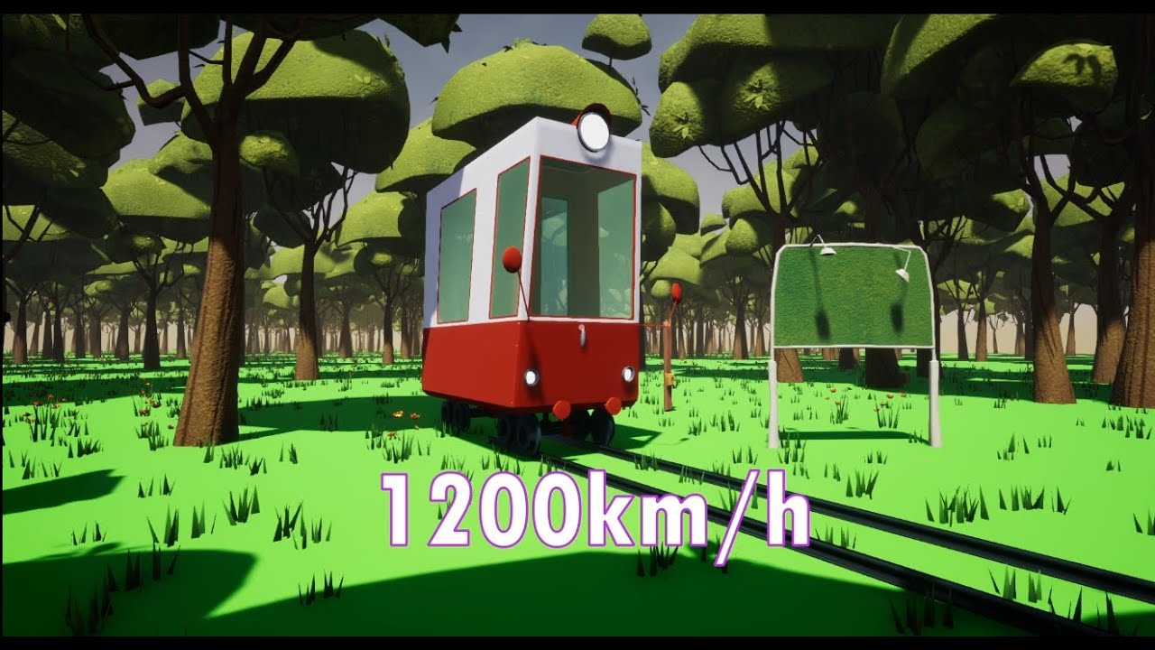 Fastest train ever | Hello Neighbor Mod